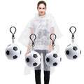 Poncho de plástico para lluvia en bola